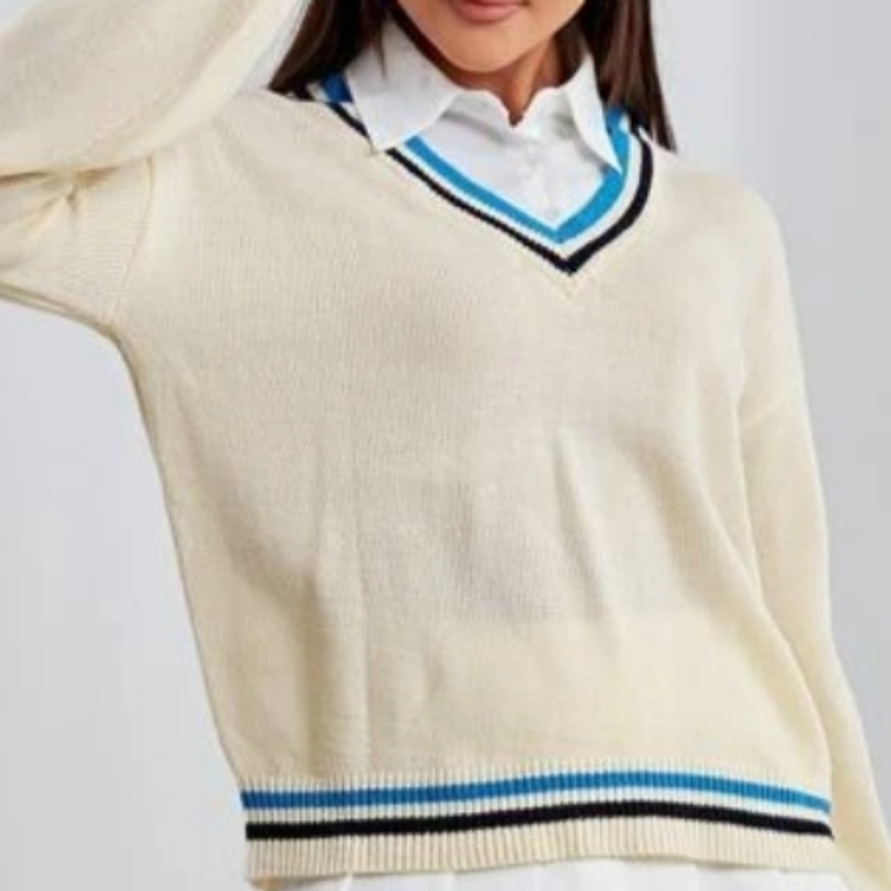 Collard Sweater